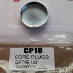 1 3/8" imperial cup type mild steel zinc plated automotive core plug
