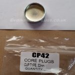 32mm cup type mild steel zinc plated automotive core plug
