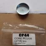 34mm cup type mild steel zinc plated automotive core plug