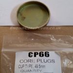 49.5mm cup type mild steel zinc plated automotive core plug
