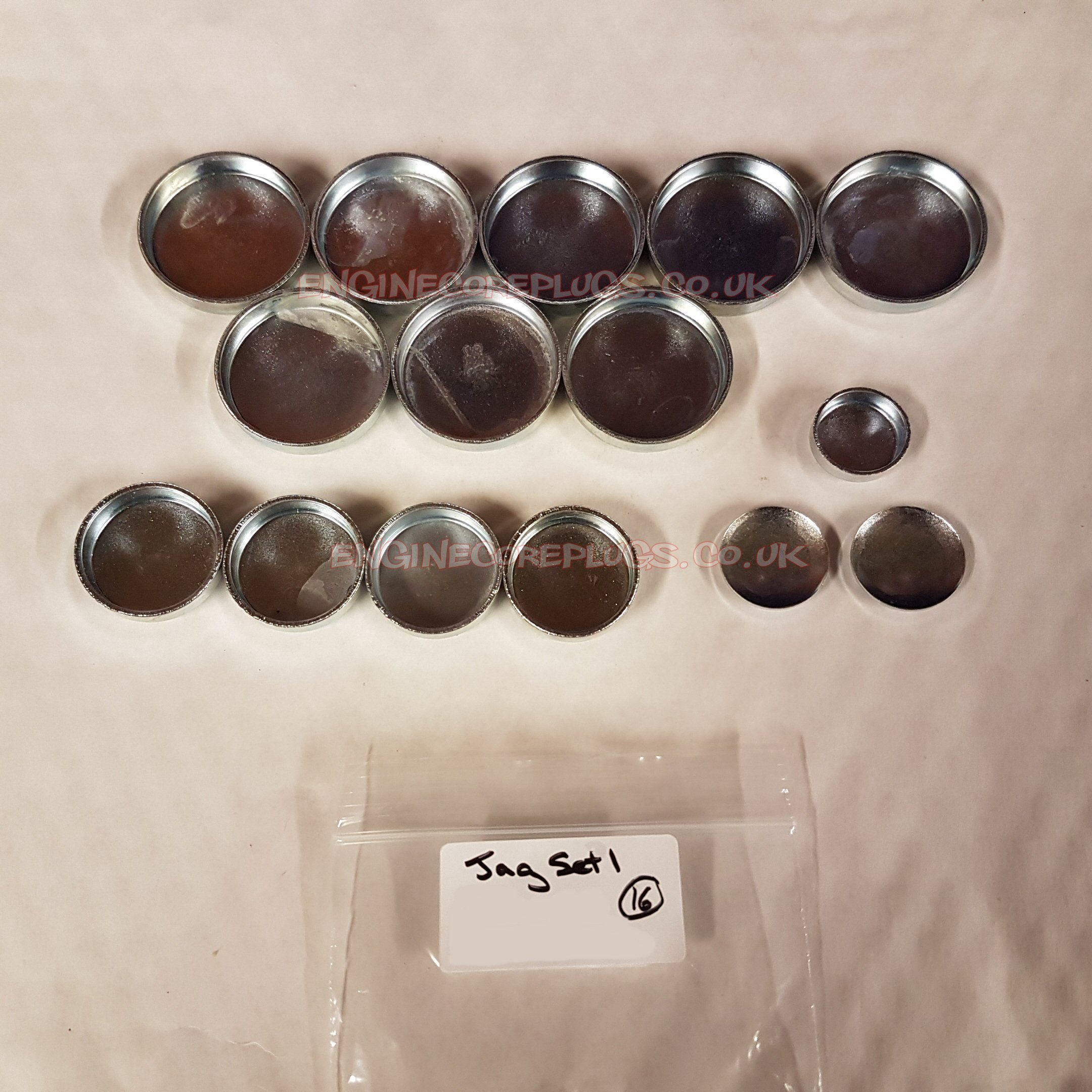 Jaguar Daimler E-Type 420 MK2 MK10 240 340 4.2 straight six automotive core plug set