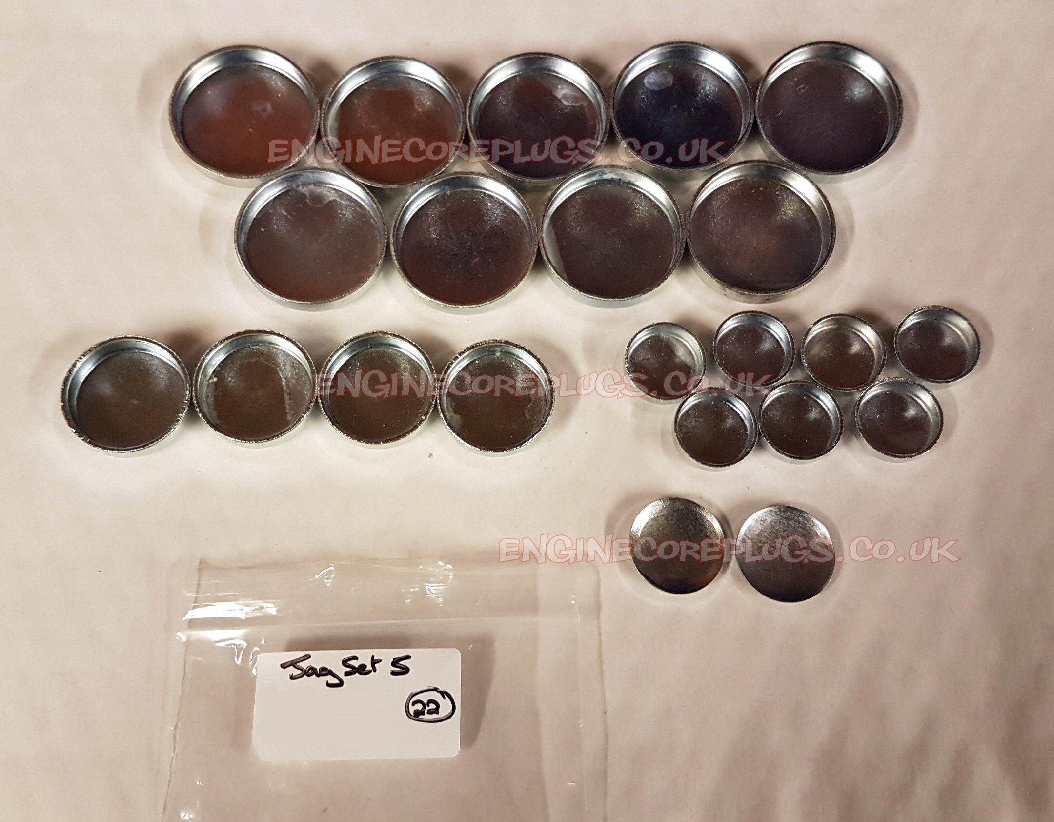 Jaguar XJ6 series 3 Daimler DS420 3.4 4.2 straight six automotive core plug set