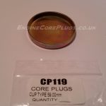 59mm cup type mild steel zinc plated automotive core plug