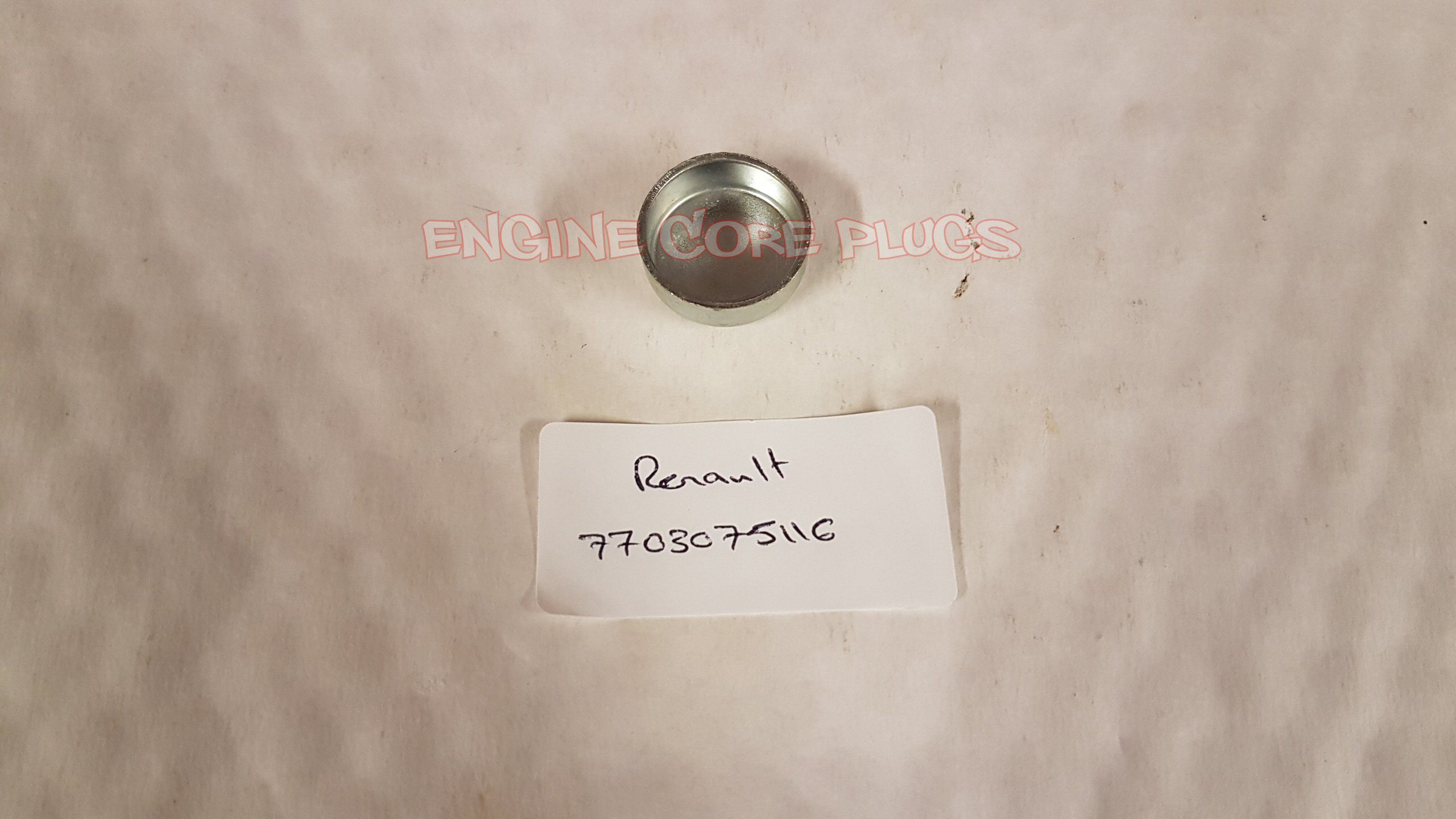 Renault 7703075116 automotive cup core plug