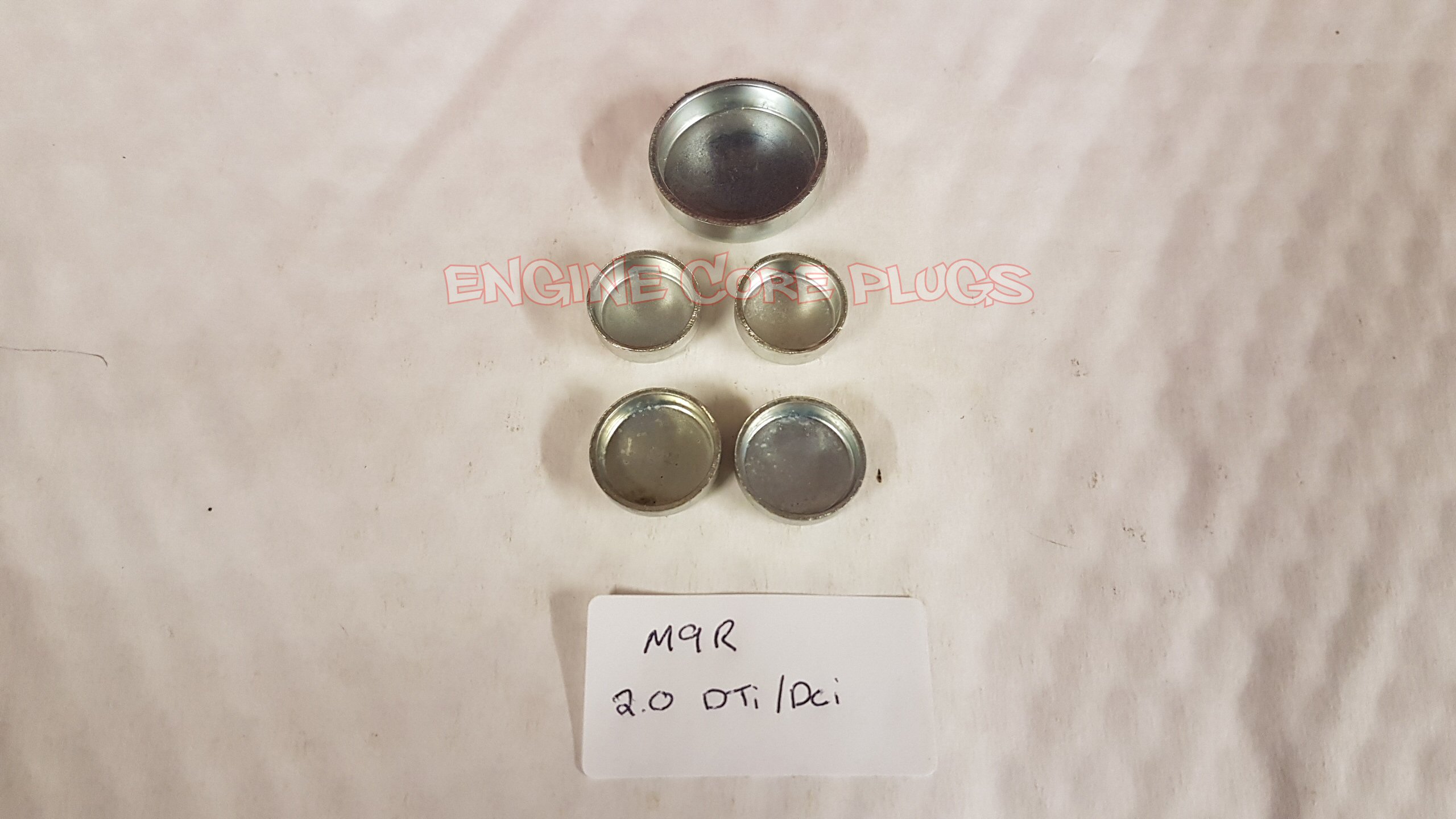 Vauxhall Renault M9R engine code diesel core plug set
