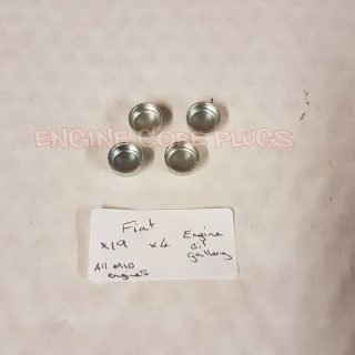 Fiat 14327401 set of four automotive cup core plug