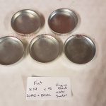 Fiat 14329901 set of five automotive cup core plug