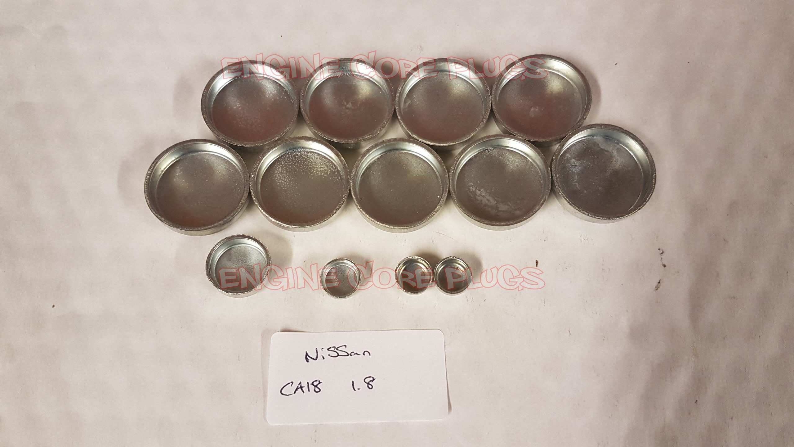 Nissan CA18 Engine code Core Plug Set