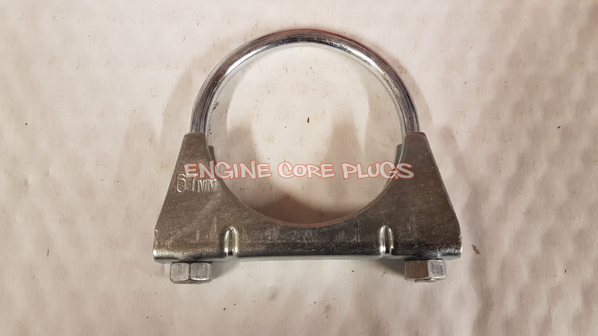 Exhaust pipe U bolt clamp 67mm Automotive use