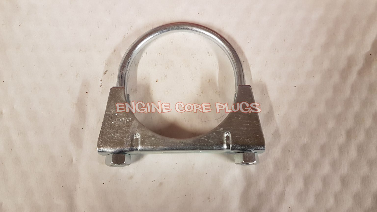 Exhaust pipe U bolt clamp 70mm Automotive use