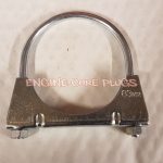 Exhaust pipe U bolt clamp 89mm