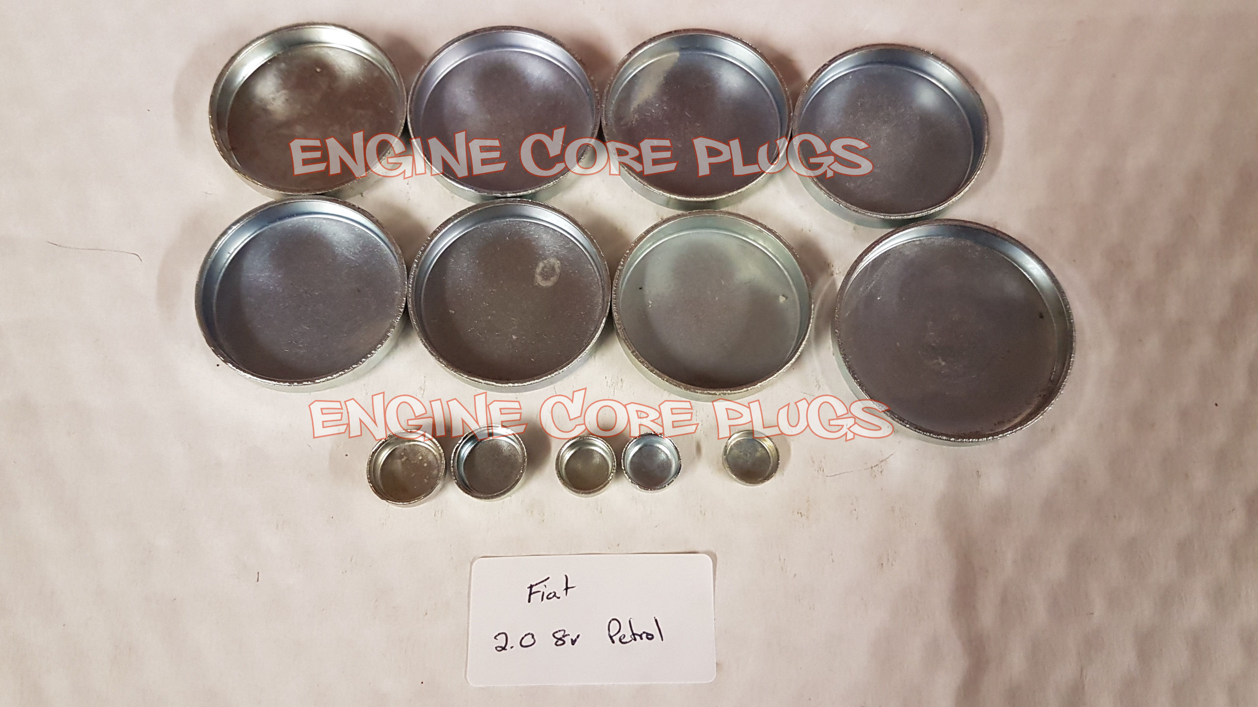 Fiat 1.8 2.0 petrol Core plug set - Ducato Talento