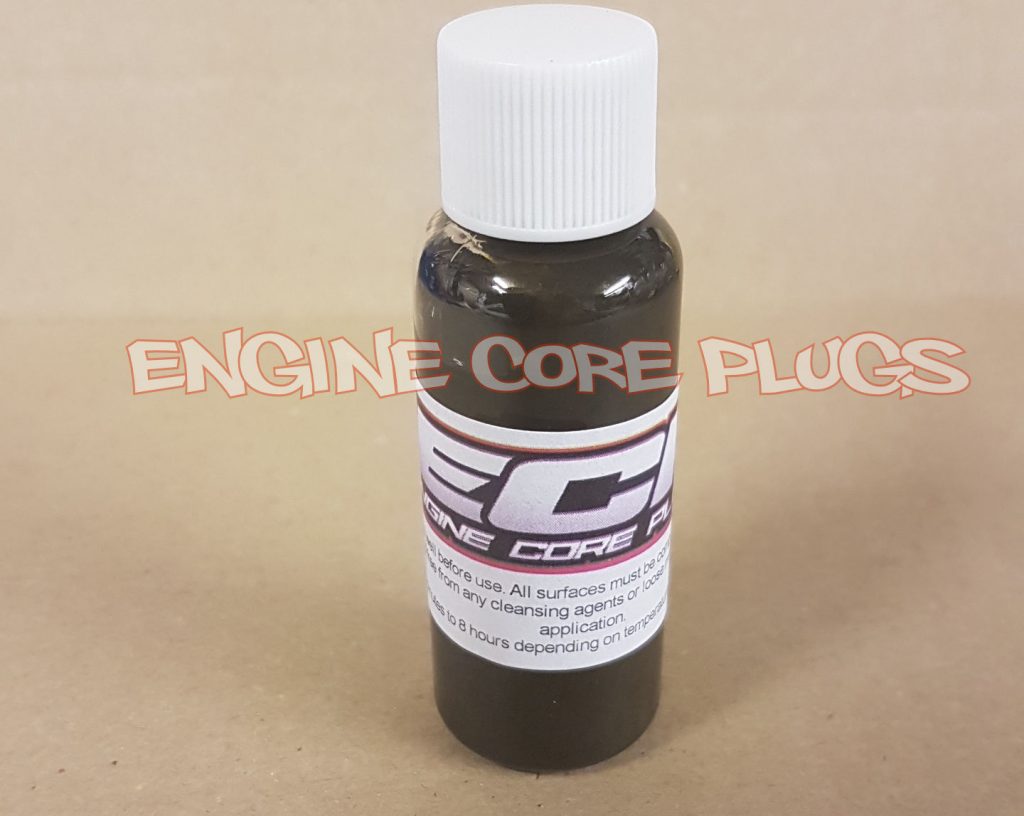 Engine Core plug sealant Heldite 7ml vial for all types of core plugs
