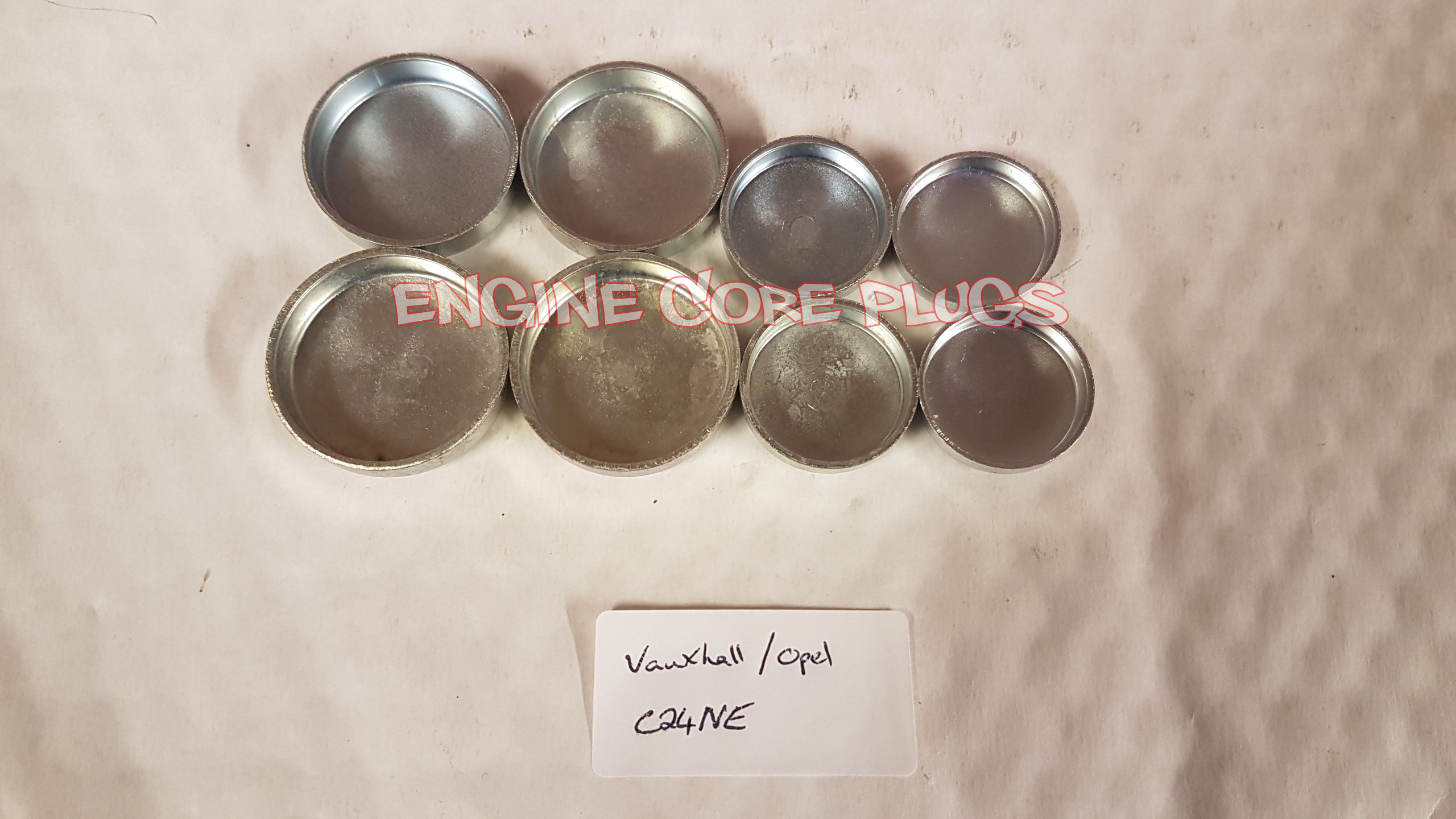 Vauxhall Opel Frontera Omega 2.4 8v C24NE Block Core plug set