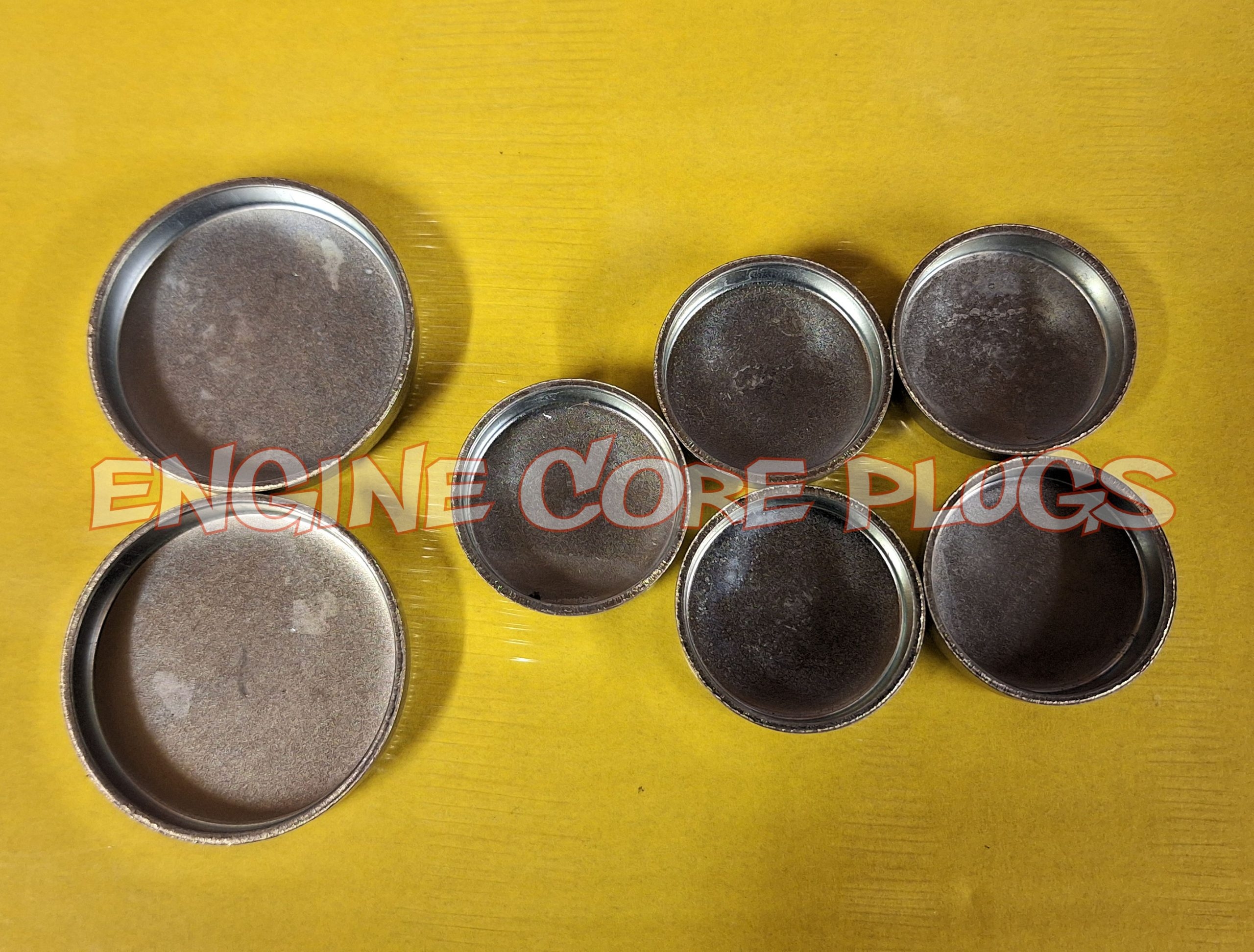 Kubota D1302 D1402 D1403 D1503 D1703 engine block core plug set